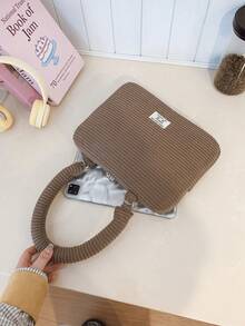 Korean Fashion Leopard Print 2WAY Laptop Sleeve, 10-11 13-14 15-15.6 Inch Notebook Inner Bag With Detachable Shoulder Strap, Tablet Protective Case - Multicolor - View 17