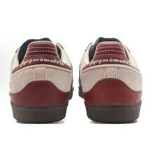 Adidas Originals X Notitle SAMBA OG Retro Style Comfortable And Versatile Low-Top Sneakers Unisex In Beige, Red, And Blue - 米紅藍 - 查看 5