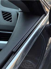 2 Pieces Car Side Window Wiper Water Removal Mist Silent Auto Window Glass Wiper Rubber Strip Wiper Blade - A - View 7