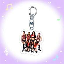 KATSEYE Keychain, Sophia, Lara, Chanelle, Daniela, Yoonchae, Manon, Fan Merchandise, New Album And Songs, Idol Merchandise Friend Birthday Gift, Acrylic 2D Keychain, Concert Light Stick Merchandise, Valentine's Day Gift, Small Gift, Collectible - Multicolor - View 11