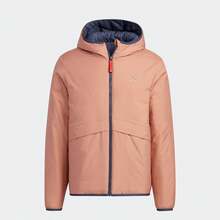 Adidas Comfortable And Soft Reversible Sports Jacket With Logo Print For Men. - Brown - View 4