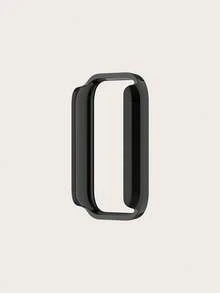 1pc Plain Integrated PC Protective Case & Screen Protector Compatible With Xiaomi Smart Band 10 Pro Scratch/Shock Proof Full Cover Bumper, Women/Men - Smart Band 10 Pro - View 11