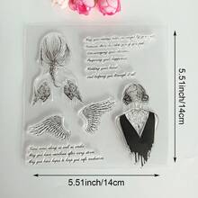 Stempel Silikon Transparan/Stempel untuk Scrapbooking, Pembuatan Kartu, Dekorasi DIY, Seri Bunga, Lanskap, Alam, Tanaman - alam - View 30