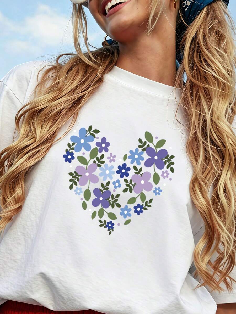 Women T-Shirts - White - View 1