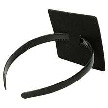 GIURKUU 2026 Graduation Cap Strap, Graduation Cap Strap, Anti-Slip Graduation Cap Strap, Graduation Cap Accessories, Anti-Slip Graduation Cap Strap For Curly Hair, Graduation Cap Headband Accessories - Black Headband - View 14