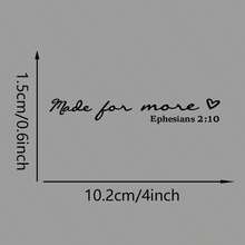 Rearview Mirror Car Stickers, Inspiring Bible Verses, Stickers Praising God For Those Who Love Him, Suitable For Cups, Laptops, Cars And Windows - A - View 4