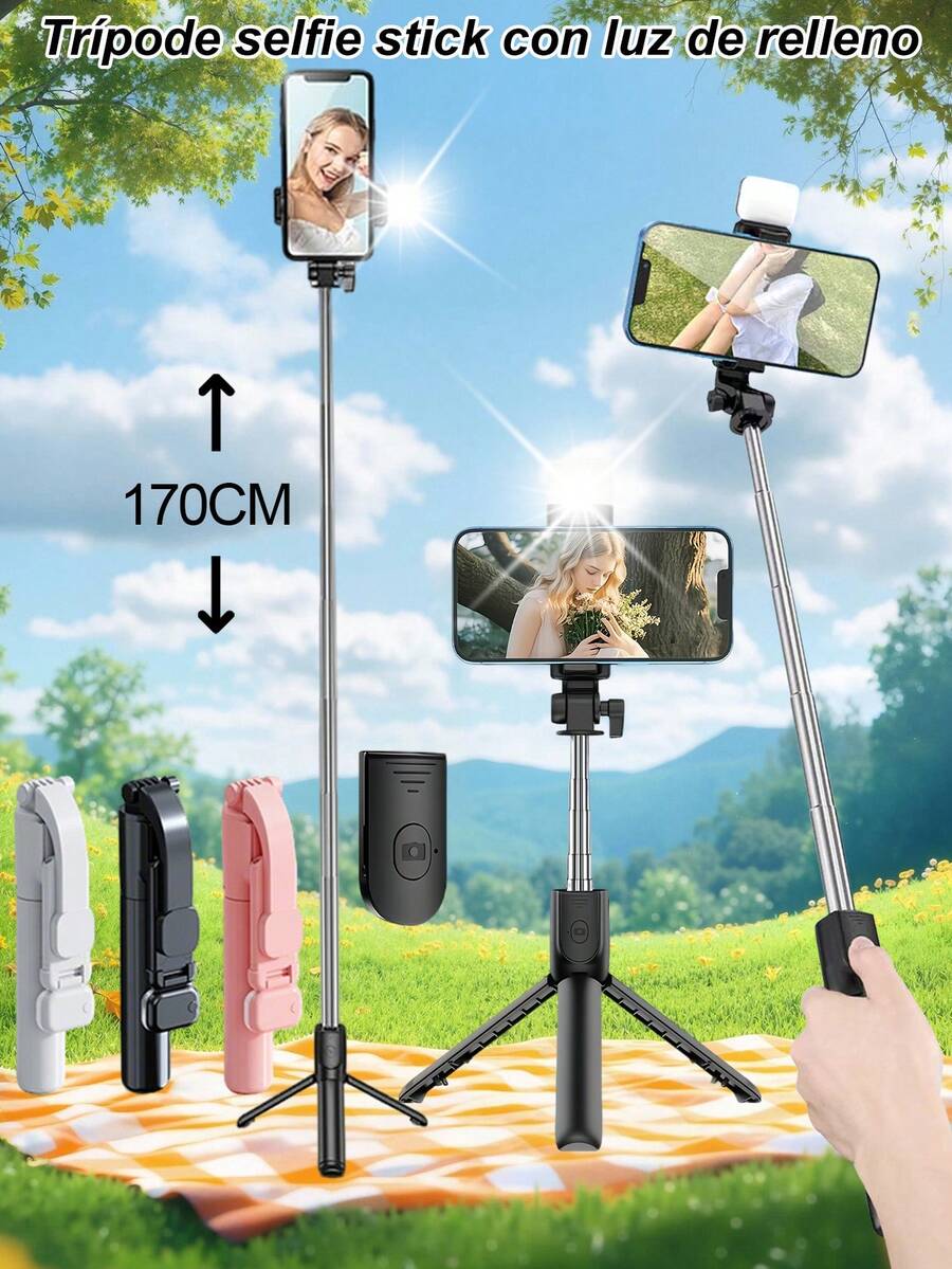 Selfiestick & Tripod Head