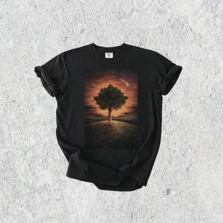 Hedge Knight Elm Shield | Knight Of The Seven Kingdoms | Ser Duncan | T-Shirt - 黑色 - 查看 1