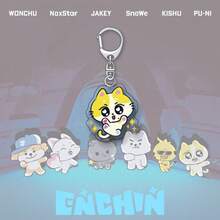 En/Hypen Keychain, SUNGHOON, NIKI, JAKE Anime Cartoon Character Pendant, Backpack Charm, Bag Charm, Stress Relief Pendant, EN- Fan Collection Item, Birthday Gift, Holiday Gift For EN- Friends, Creative Gift - Multicolor - View 9