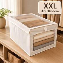 Dorm Foldable Portable Storage Box, Dust-Proof Clothes And Quilt Organizer, Spring-Loaded Household Storage Container - Convenient And Space-Saving, Perfect For Bed Sheets, Spring Clothing And Quilt Storage, Outdoor Patio Storage, Back To School Season - Multicolor - View 15