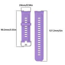 Silicone Watch Strap Compatible With Huawei Watch Fit3 Fit4 Fit4Pro Fit5 Fit5 Pro Tire Pattern Soft Sport Smart Watch Wristband - HW Fit345 - View 6