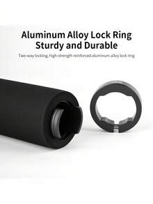 TOSUOD Single Lock Ring Foam Bicycle Handlebar Grips, Anti-Slip Shock Absorption, Single Side Lock Ring Prevents Slipping, Elastic Foam Relieves Hand Fatigue, Textured Grip For Secure Hold, Suitable For Daily And Off-Road Cycling Replacement Handlebar Accessories - Multicolor - View 2