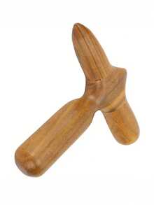 Foot Massage Tool Made Of Wood, Single Massage Stick Designed For Muscle, Convenient For Home Or Massage Parlor Use, Made Without Plastic - Multicolor - View 5