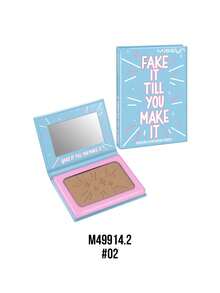 Misslyn 1個 FAKE IT TILL YOU MAKE IT 閃耀秘密修容盤，啞光修容，高顯色柔滑粉質，附鏡子，持久輕盈，平滑易暈染 - #2 - 查看 7