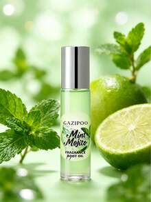 Perfume Aceite Esencial Bola Mojito de Menta | Fragancia Duradera de Cítricos y Menta Aceite Desodorante Diario para Citas de Mujeres 10ml - Mojito de menta - Ver 2