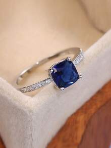 Cincin Pengantin - Royal Blue - View 7