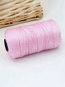 1PC Polyester Yarn 220Metre Knitted Crochet Cords For DIY Handbag Basket Purse Hat Trapillo Nylon Thread Round Rope - A - View 12