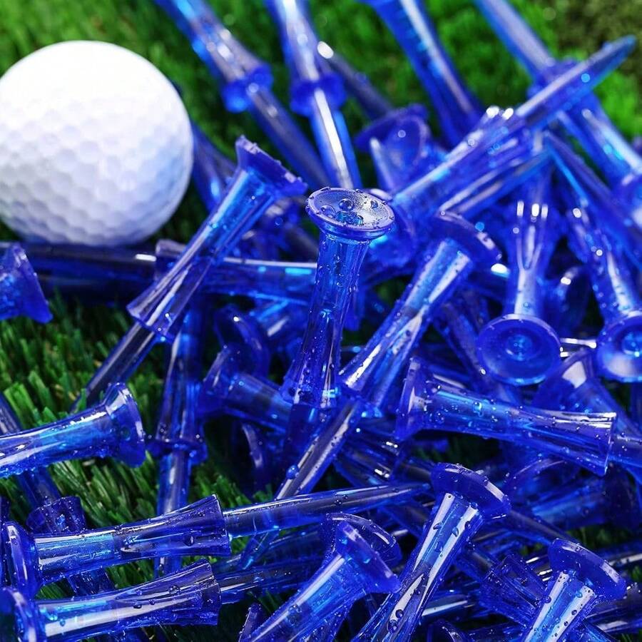 Golf Ball Tee, Plastic Golf Ball Tee Reduces Friction And Side Spin Professional Golf Ball Tee Durable And Stable Golf Ball Tee