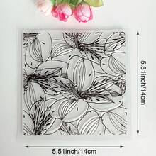 Stempel Silikon Transparan/Stempel untuk Scrapbooking, Pembuatan Kartu, Dekorasi DIY, Seri Bunga, Lanskap, Alam, Tanaman - alam - View 47