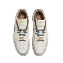 Nike Jordan Legacy 312 舒適圓頭緩震回彈低筒復古籃球鞋男款 - 米色/灰色/藍色 - 查看 8
