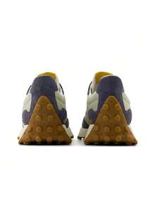 Sepatu Lari Kasual Low-Top Nyaman New Balance NB 327 Nylon untuk Off-Road, Komuter Kota, Unisex, Biru-Hijau - Hijau Tentara - View 4