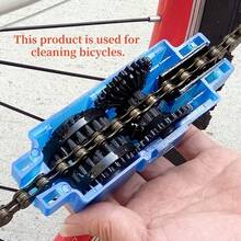 7pcs Bicycle Chain Cleaning Tool Kit, Includes Chain Cleaner, Extra Large Towel And Gloves, Portable Chain Cleaning Tool Set Suitable For Mountain Bike And Road Cycling - Black - View 8