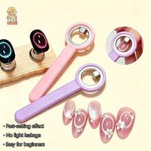 Los Best-Selling Magnetic Ring Strong Magnetic Suction Hollow Cat Eye Black Hole Cat Eye Auxiliary Tool - Pink - View 4