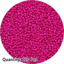 220顆 3mm 捷克玻璃珠，適用於 DIY 珠寶製作、手鍊、項鍊及波希米亞風格手工藝 - diy烤漆米珠 - 查看 27