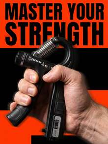 Upgraded Grip Strength Trainer With 5-60kg Adjustable Resistance Sleek Hand Grip For Men Women Athletes Muscle Gripper Perfect For Home Office Break Forearm Strengthener Home Workout Accessories Gym Exercise Equipment Accessory - Grip Strength Device - View 5