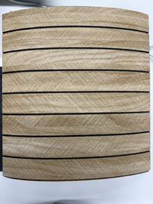 10片自黏木紋壁紙貼紙 - 30X30cm 自黏方格面板 - 可移除可重複使用乙烯基貼花，適用於家具翻新、特色牆面和家居裝飾 - 安裝方便 - 櫻桃木色-10pcs - 查看 10