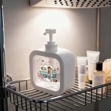 1 buah Botol Sabun Dispenser Tekan Tema Piknik Musim Semi untuk Dekorasi Rumah, Kamar Mandi, Dapur, Perkemahan, RV, Wadah Isi Ulang Dekoratif, Dispenser Losion. Hadiah Dekorasi Musim Semi yang Sempurna - A - View 6