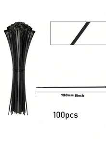 200pcs Heat-Resistant Household Installation Fastener Plastic Cable Ties, Self-Locking Garden Plant Ties For Securing Vines, Reusable Decorative Garden Ties, Suitable For Graduation Ceremonies And Other Occasions - Multiple Styles - View 9