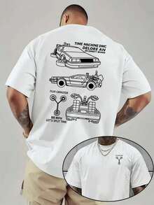 Camisetas vintage para hombre, tops de verano - Blanco - Ver 1