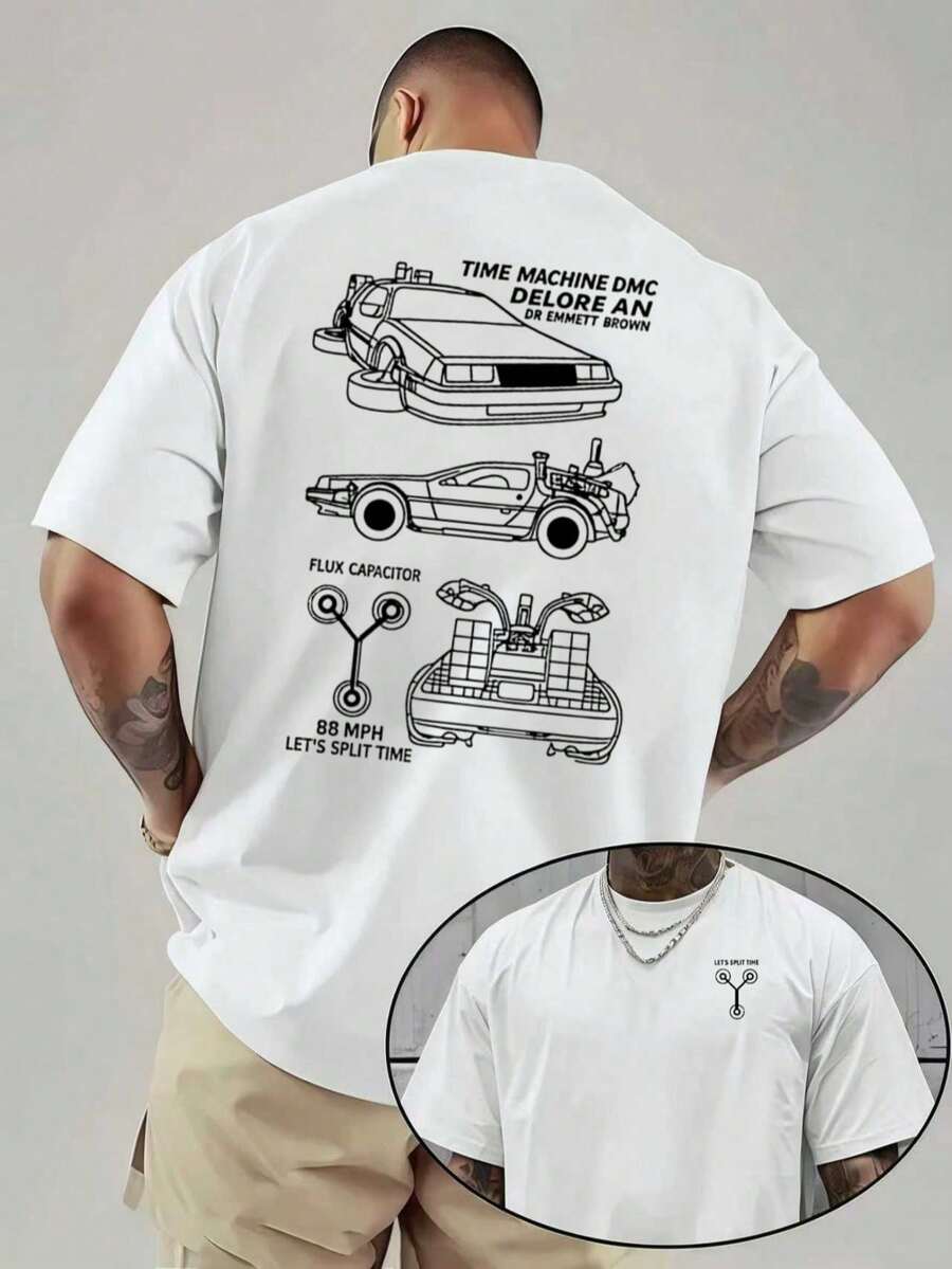 Camisetas vintage para hombre, tops de verano - Blanco - Ver 1