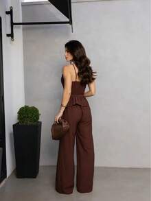 Elegant Marrant Tailoring Set - Rust Brown - View 2