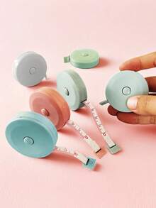 Retractable Waist Measuring Tape Measurement Tool Portable Soft Tape Measure Precise Soft Ruler For Craft Fabric Cloth Sewing Tailor Body Measuring Tape Men And Women Gym Accessories Fitness Equipment - Multicolor - View 8