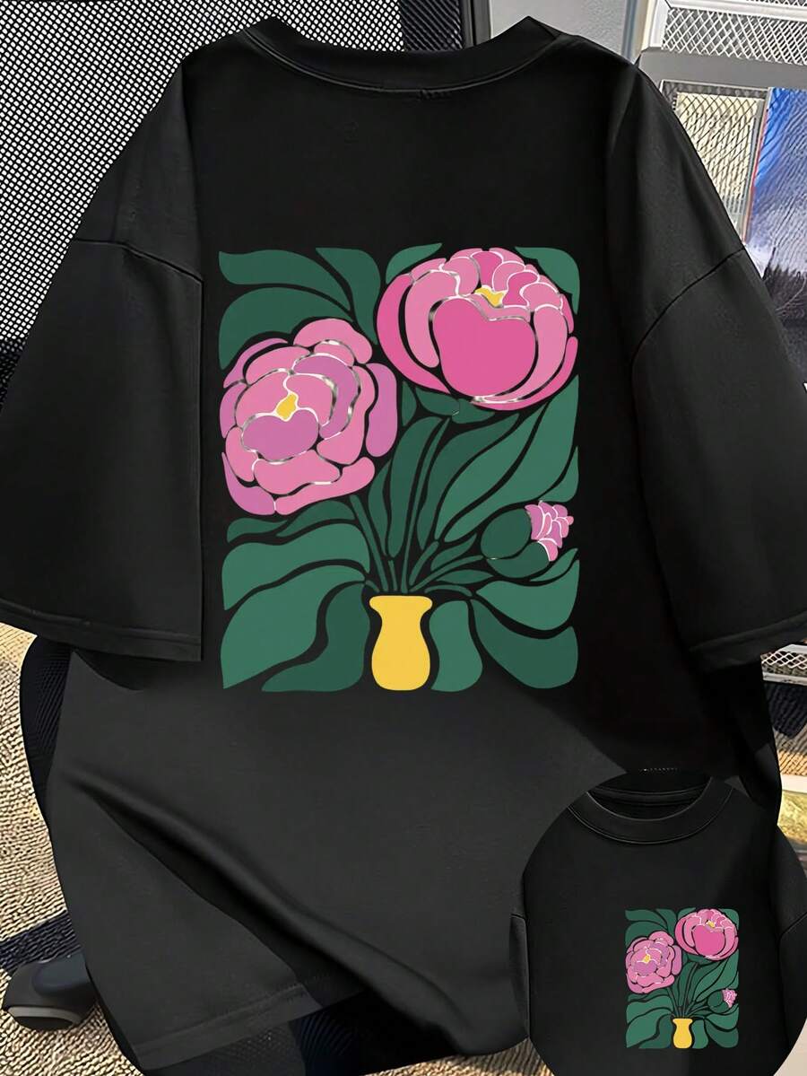 Women T-Shirts - Schwarz - 查看 1
