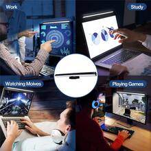LED Screen Monitor Hanging Light, Flexible Gooseneck USB Powered Computer Screen Light, Laptop Screen Light, Suitable For Reading, Drawing, Office, Gaming - 3 Colors Dimmable - View 11