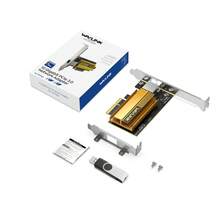 10G Base-T PCIe Network Card,10000/5000/2500Mbps PCI Express Ethernet Adapter With AQC113 Controller,10G NIC For Windows 11/10 & Linux With Low Profile Bracket - Black - 10000Mbps - View 9