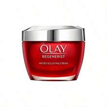 Olay Regenerist 微雕塑顏霜 50g / 1.7 Oz | 含氨基胜肽與玻尿酸的抗老保濕霜 | 緊緻、提拉並補充肌膚，煥發年輕光采 | 減少皺紋與細紋外觀 - 50克 - 查看 1