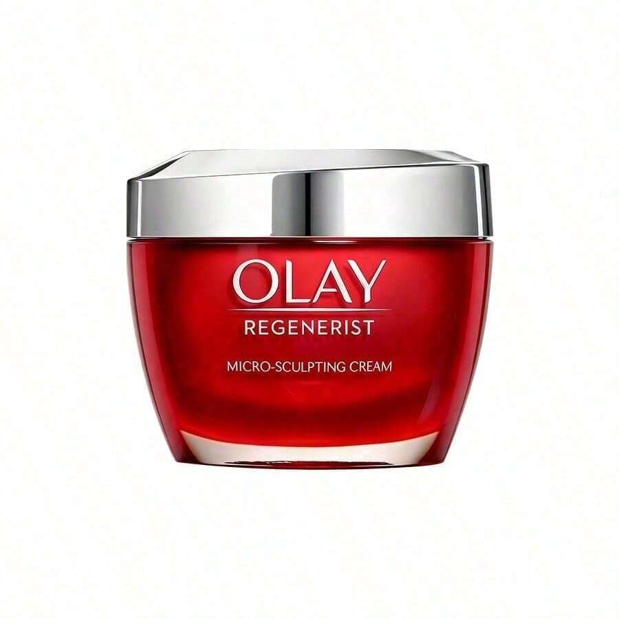 Olay Regenerist 微雕塑顏霜 50g / 1.7 Oz | 含氨基胜肽與玻尿酸的抗老保濕霜 | 緊緻、提拉並補充肌膚,煥發年輕光采 | 減少皺紋與細紋外觀 - 50克 - 查看 1