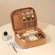 Extra Large Capacity Makeup Bag, High-End Portable Travel Business Trip Handheld Toiletries Storage Bag, Convenient To Carry For Travel, Essential For Beauty-Loving Girls - Multicolor - View 5