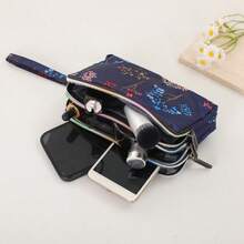 Women's Clutch Bag, 3-Layer Long Wallet, Large Capacity Key Pouch, Casual Phone Bag, Women's Wallet - Multicolor - View 3