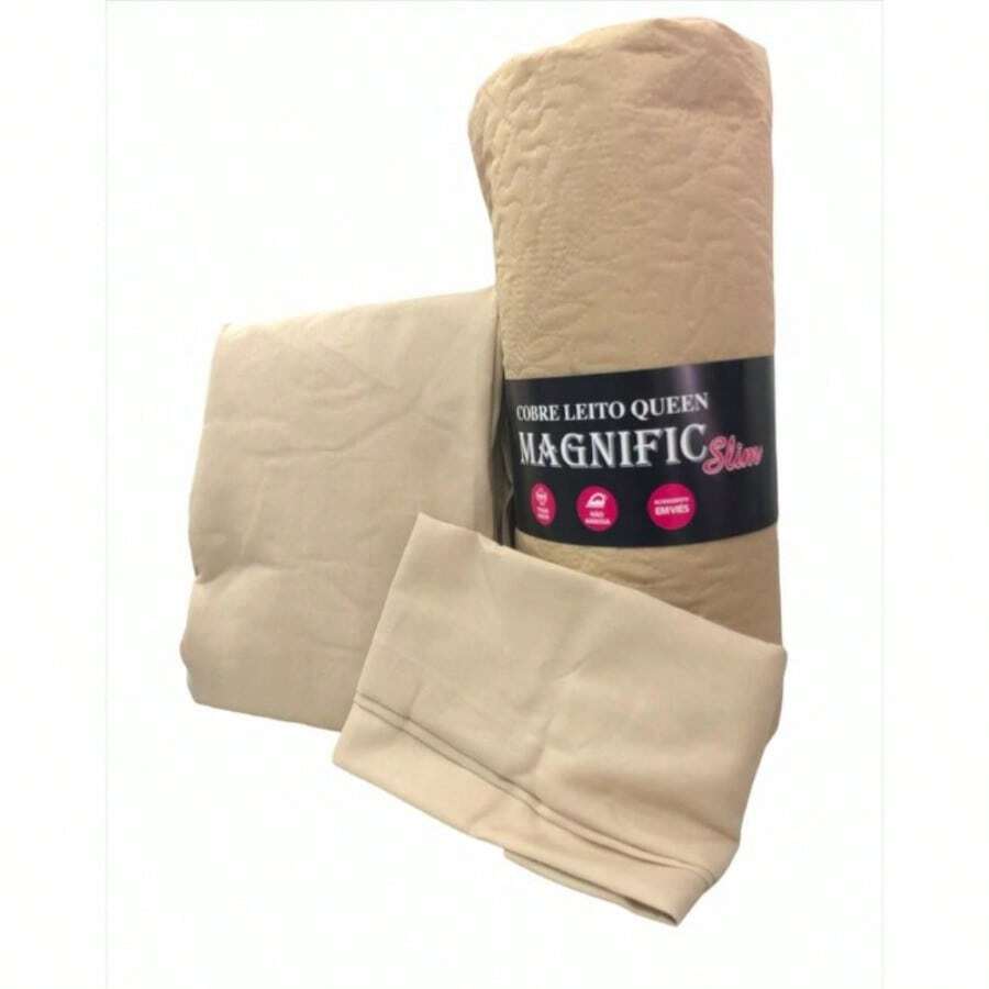 Queen Size Bedspread + Sheet Set - 米色 - 查看 1