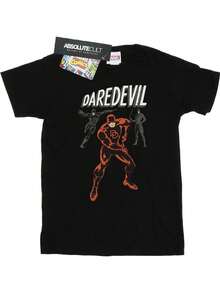 Camiseta de Hombre de  con Diseño de Daredevil - Negro - Ver 1