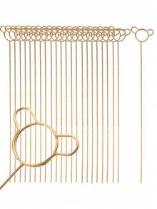 40pcs/20pcs Metal Gift Card Holder Sticks, Suitable For Bouquets, Wedding Centerpieces, Photo Frame Holders, Card Flower Stands, Applicable For Graduation, Wedding, Mother's Day Gift Packaging Card Holders - Love - View 7