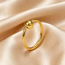 5pcs/1pc Bow Star Flower Jewelry Nose Ring Gold Open Nose Hoop, Rotating Ball End Nose Piercing Jewelry, Suitable For Women - Butterfly - View 15