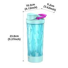 Electric Shaker Cup, Suitable For Protein Powder Mixing, Portable Stirring Cup, Rechargeable Shaker Cup, Used For Mixing Coffee Powder, Milk Powder And Protein Powder Liquid Powders (Colorful), Battery Capacity: 500mAh - White - View 3