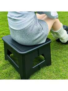 Large Portable Outdoor Camping Equipment For Adults, Sit Or Squat, Camping Supplies, Portable Toilet Equipment, Novelty Accessories, Hiking, Sports & Entertainment Supplies, Outdoor Folding Chair, Camping & Hiking Accessories - Multicolor - View 3