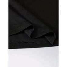 Ajuste holgado para primavera/verano - Negro - Ver 4
